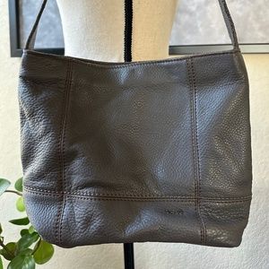 The Sak Brown Leather Shoulder Bag